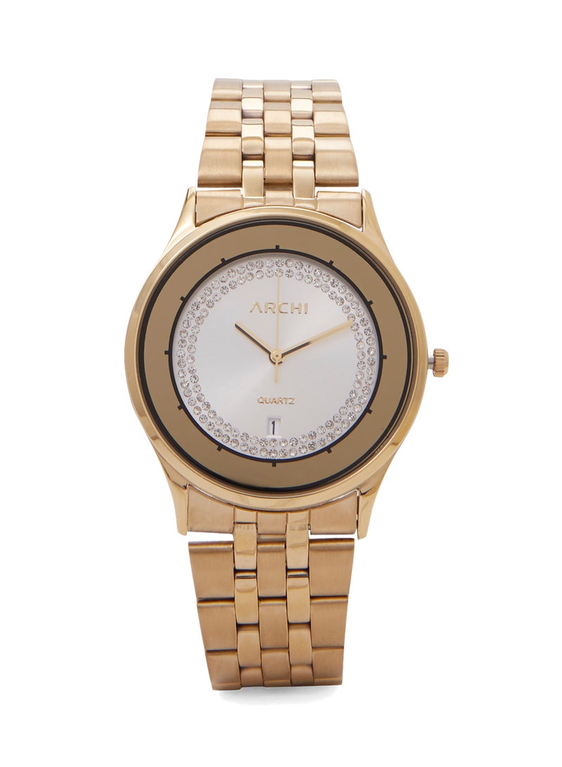 Archi men Stainless Steel Analog Watch A0649-M AG - Image 1