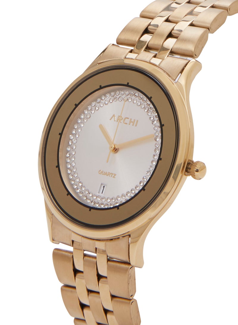 Archi men Stainless Steel Analog Watch A0649-M AG - Image 3