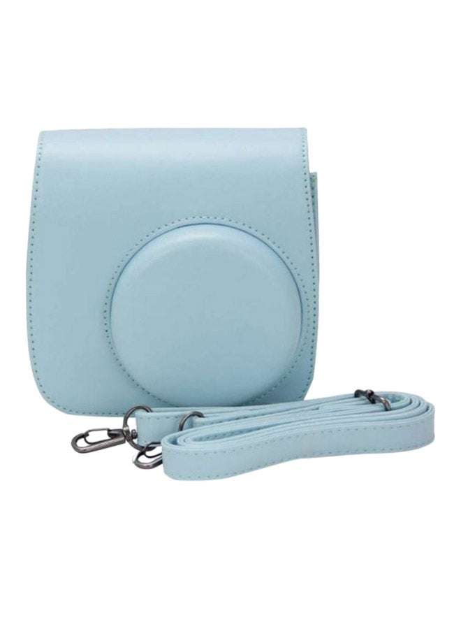 Generic Bag Case With Strap For Fuji Film Instax Mini 8 Blue  - Image 1