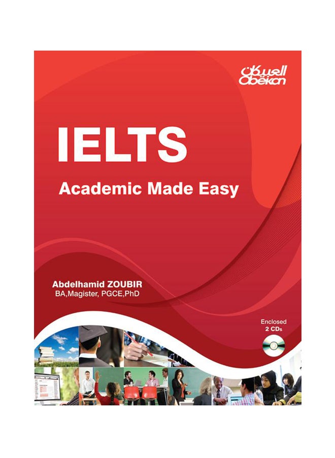 IELTS -Academic Made Easy+2CD Paperback English by Abdelhamid ZOUBIR - 2013  - Image 1