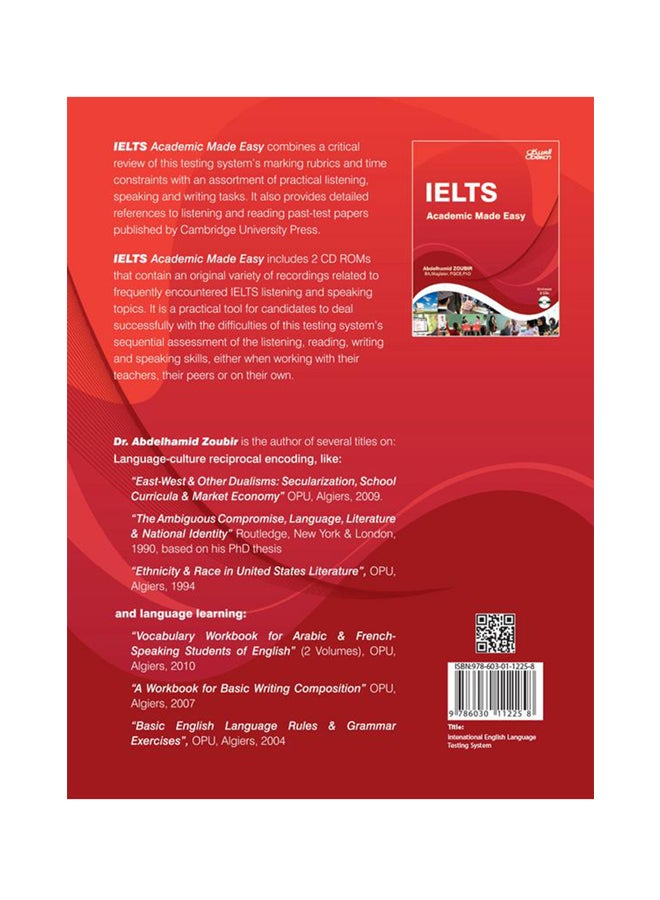 IELTS -Academic Made Easy+2CD Paperback English by Abdelhamid ZOUBIR - 2013  - Image 2