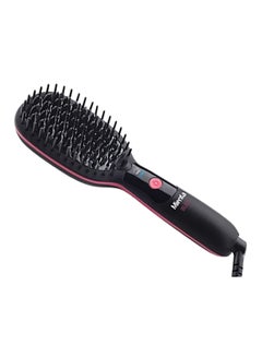 Mienta SB43106A Ionic Straightening Hair Brush Black/Purple 