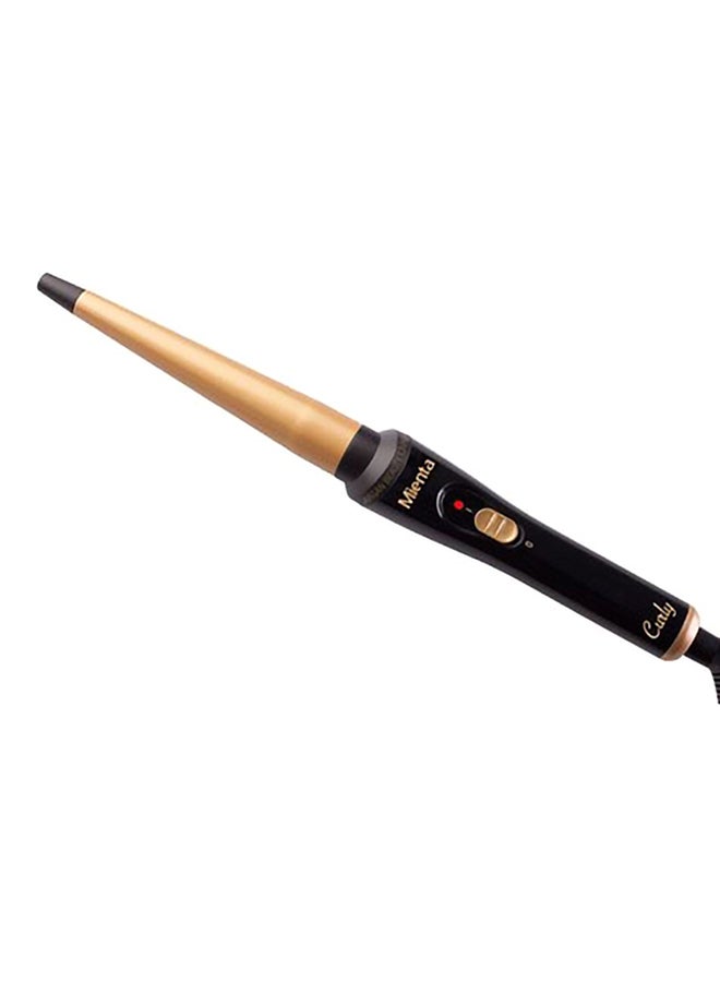 Mienta - Curly Hair Curler Black/Gold - Image 1