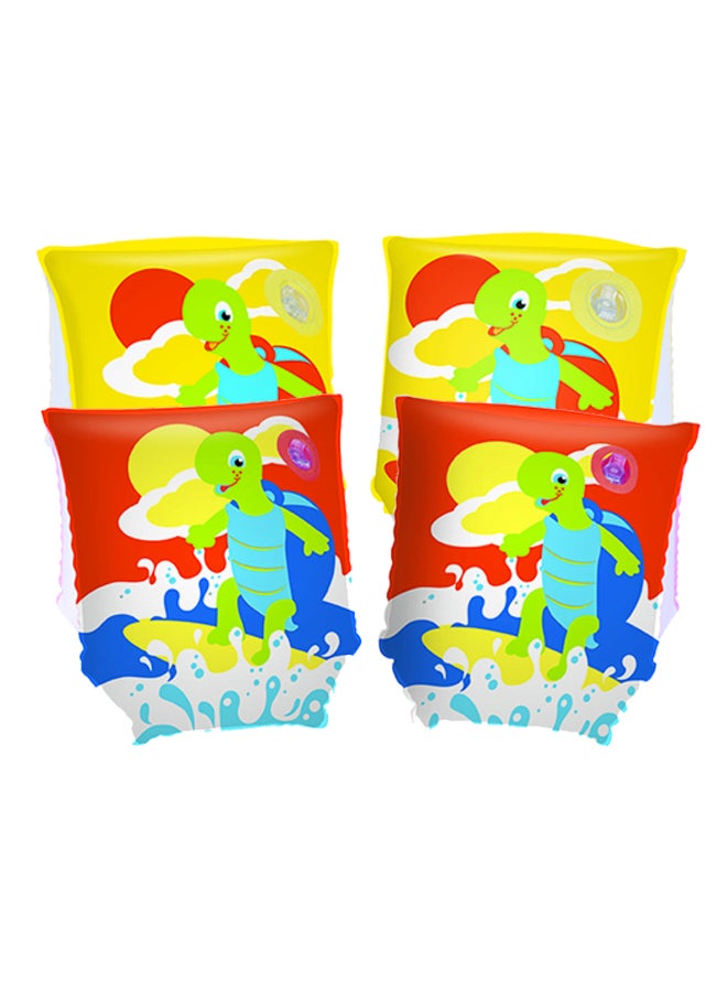 بست واي أطواق أذرع للسباحة بطبعة سلحفاة مقاس 23x15 سم - طراز ‏‎26-32043 23x15سم - Image 2