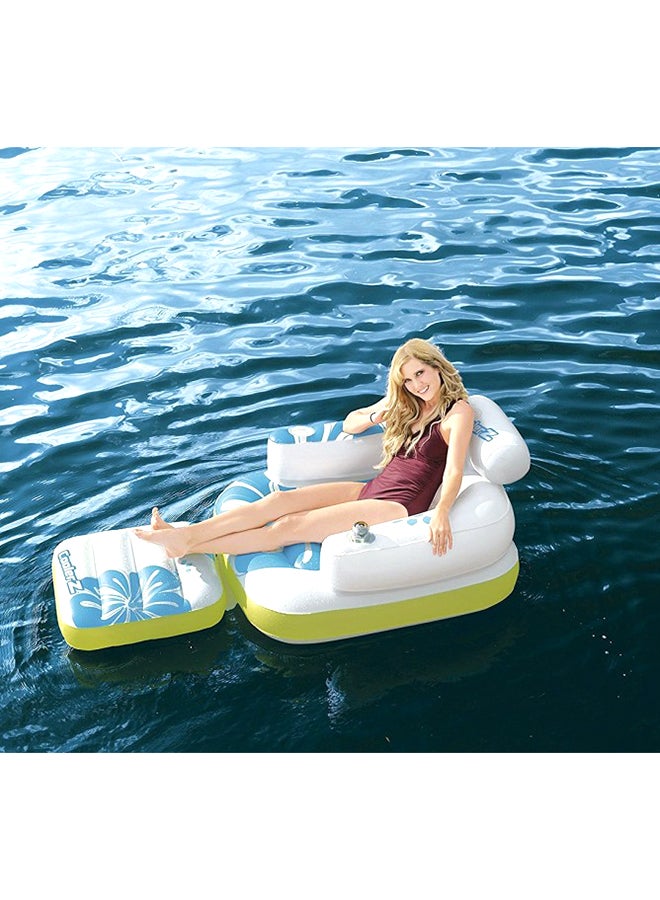 Bestway - CoolerZ Inflatable Lounger Pool Float 160 x 56cm - Image 1
