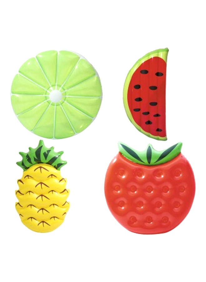 Bestway 4-Piece Fruit Shape Pool Float Set - Image 1