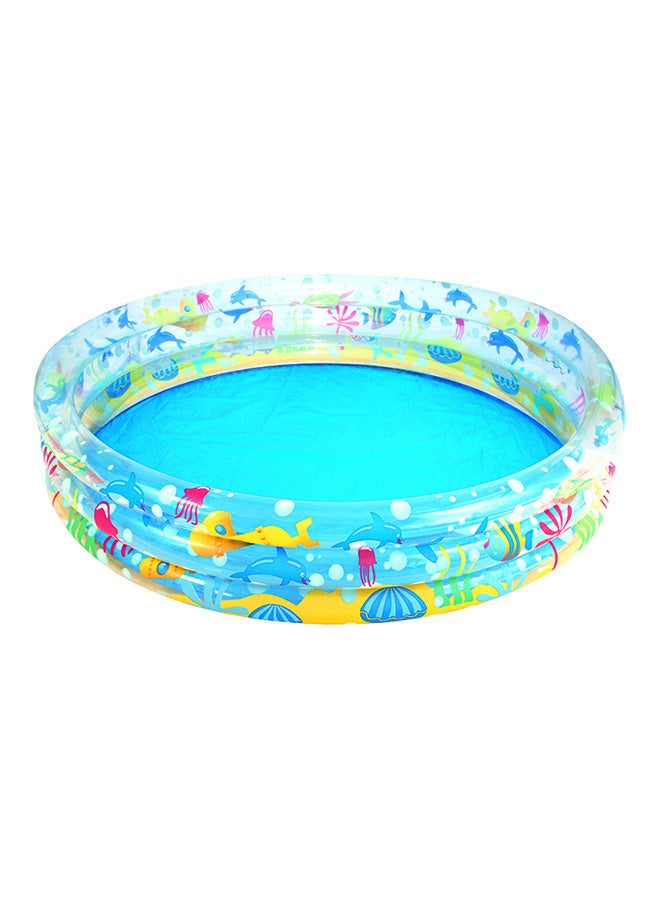 Bestway 3-Ring Pool Deep Dive 5x5x1feet - Image 1