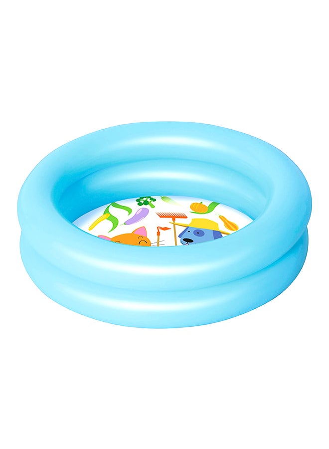 Bestway Round 2-Ring Kiddie Pool -26-51061 61x15cm - Image 2