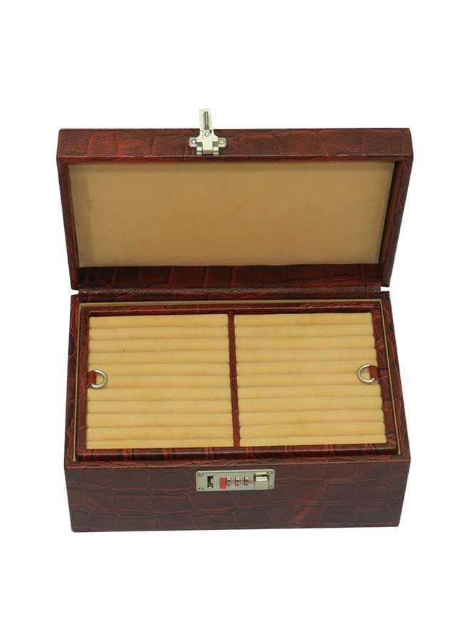 LAVERI LEATHER - unisex Leather Watch Box With Ring Holder - Image 1