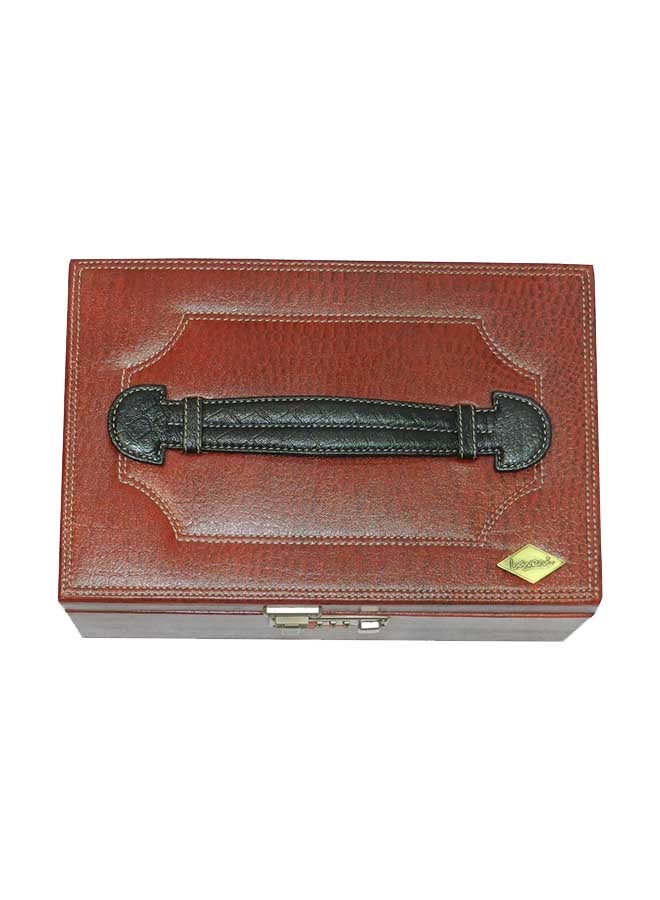 LAVERI LEATHER - unisex Watch Box With Pen And Ring Holder - Image 1