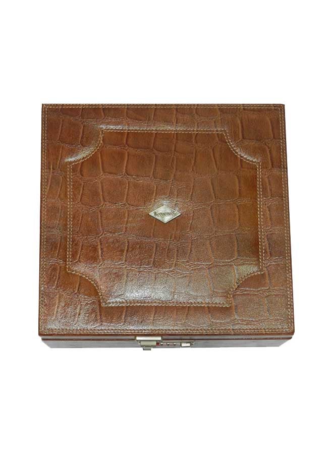 ليفراي علبة من الجلد لحفظ ساعات اليد مع حامل حلقي unisex - Image 5