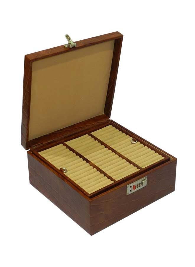 ليفراي علبة من الجلد لحفظ ساعات اليد مع حامل حلقي unisex - Image 1