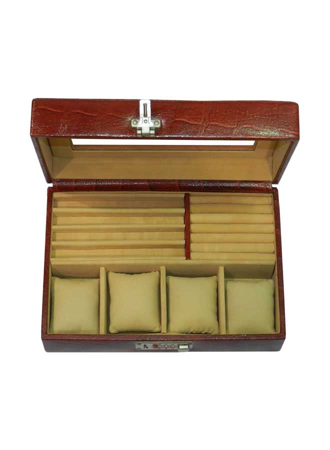 ليفراي صندوق للساعات مزود بحامل للأقلام والخواتم unisex - Image 1