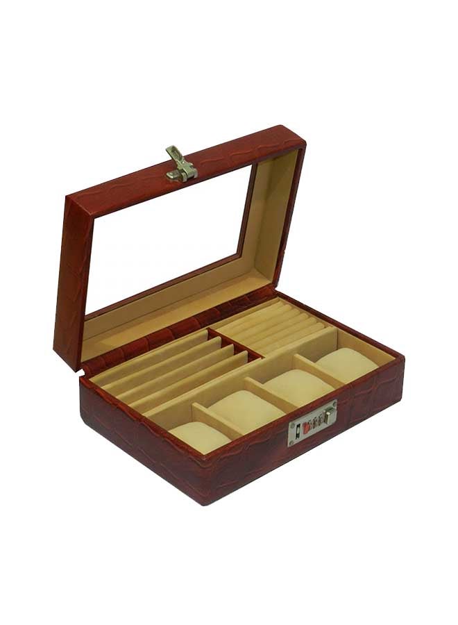 ليفراي صندوق للساعات مزود بحامل للأقلام والخواتم unisex - Image 2