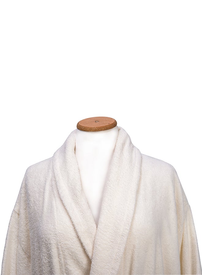 Generic - Bath Robe White Medium - Image 1