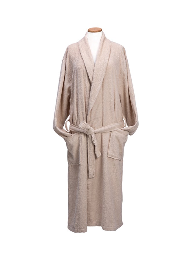 Generic Bath Robe Beige Small  - Image 1