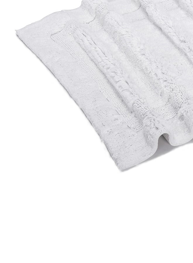 Fabric Bath Mat White 61x102cm - Image 3