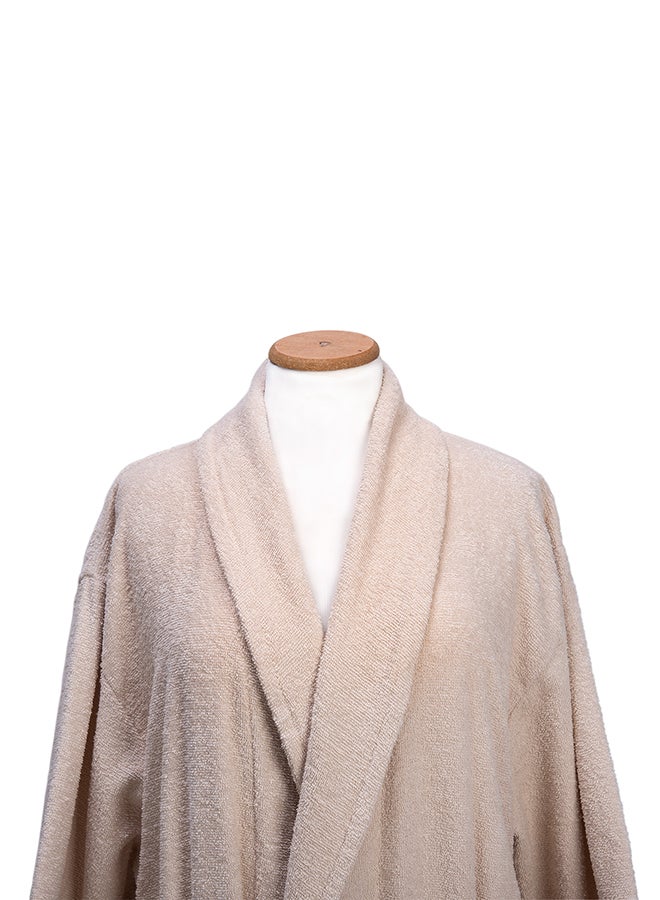 Generic Bath Robe Beige Small  - Image 3