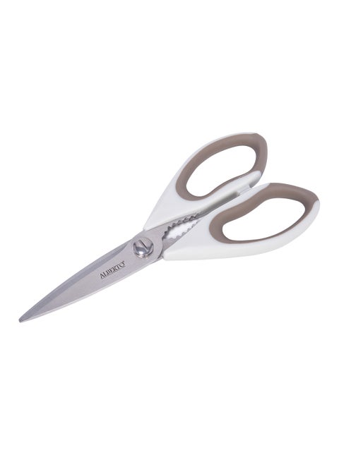 Scissors With Nut Cracker Light Brown 8inch