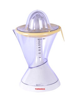TORNADO Plastic Citrus Juicer 40W 0.8 L 40.0 W TCJ-40S Clear/White/Yellow  - Image 1