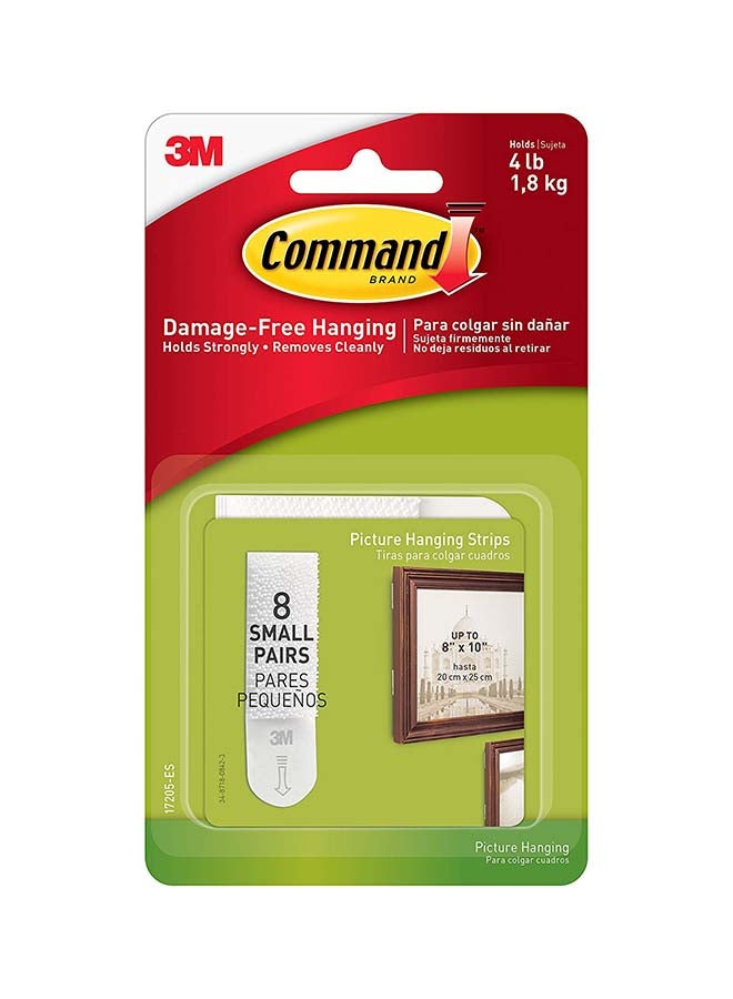 Command Picture Hanging Strips White S - Image 4