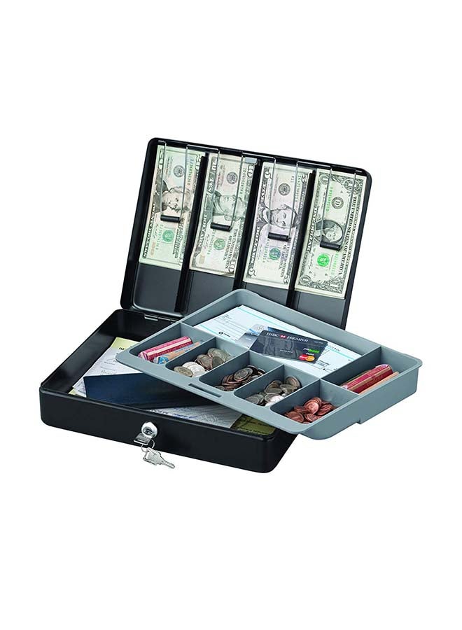 SentrySafe - Deluxe Cash Box Black - Image 1