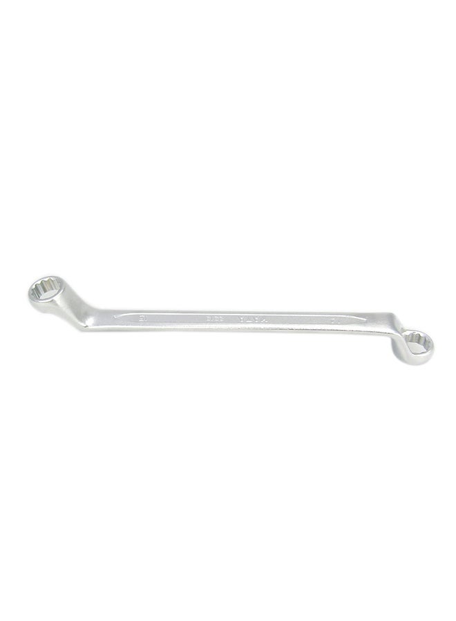 Double Ring Spanner Silver