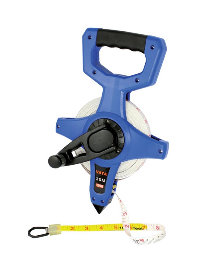 VATA Fiberglass Measuring Tape Blue 50mx13mm 