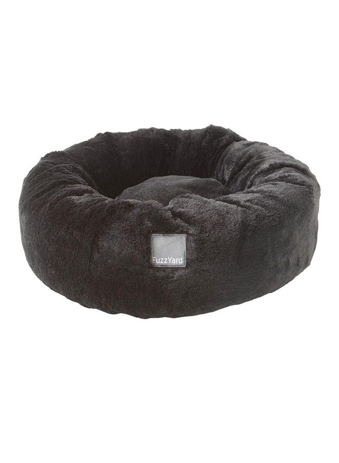 Reversible Dog Bed Black 65 x 74cm
