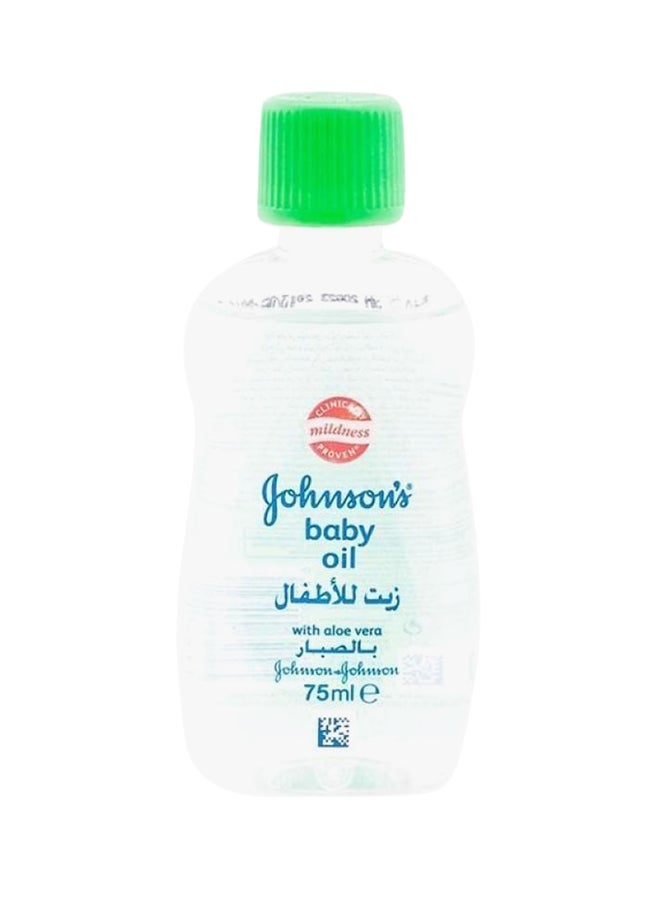 Johnson's Aloe Vera Oil 75 ml - Image 1