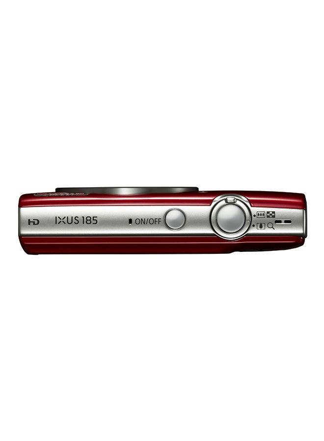 Canon - IXUS 185 20MP 8x Optical Zoom Point And Shoot Camera - Image 1