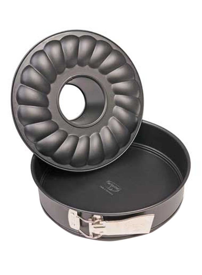 د.أوتكر قالب كيك سبرينغورم بقاعدة بأنبوب أسود 26سم