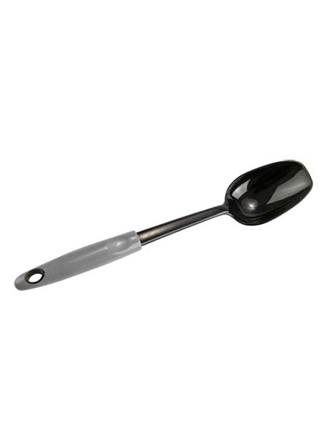 Chef Craft Nylon Basting Spoon Grey/Black 2x3.5x11.75inch