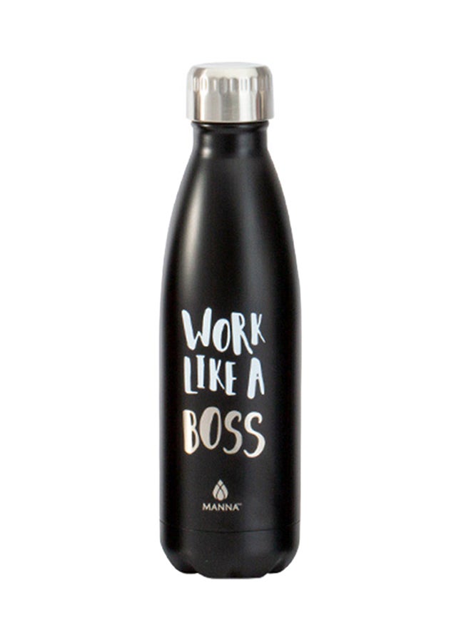 Vogue Work Like A Boss Bottle Black
