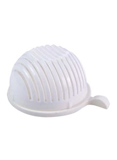 Wellberg Salad Cutter Bowl White 22.5x12x18centimeter 