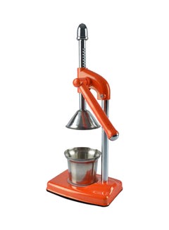 Wellberg Manual Juice Maker Orange/Silver 13x18x36.5cm 