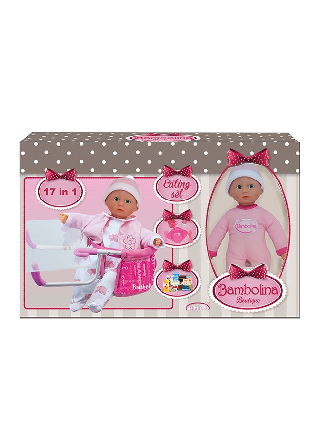 Bambolina - 17-In-1 Doll Eating Set - Image 1