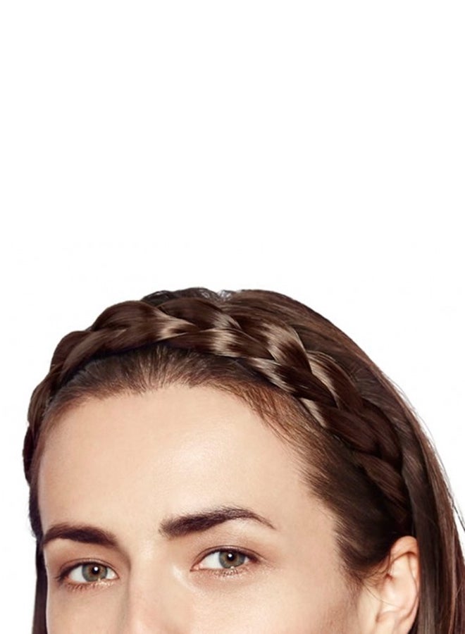 Hershesons Braided Headband Copper Brown Large - Image 4