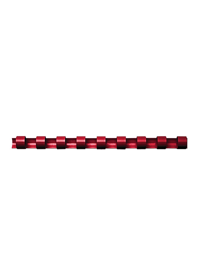 Deluxe Amt - 50-Piece Binding Comb Red - Image 1