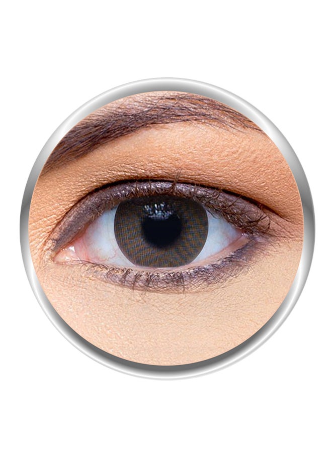 Anesthesia - Addict Arena (Dark Olive) 6 Months Disposable Contact Lenses - Image 1