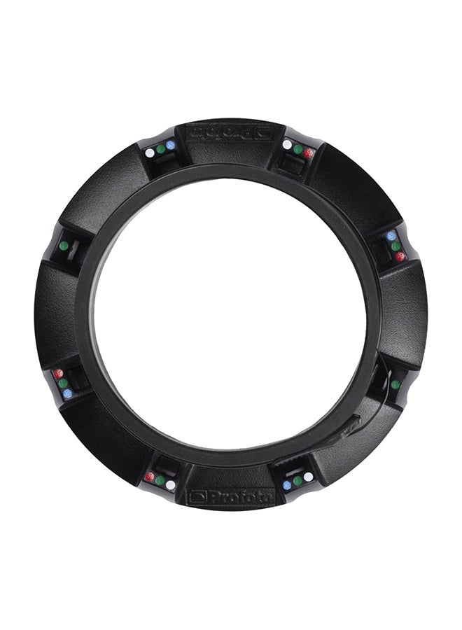 حلقة إضاءة أو سي إف أسود