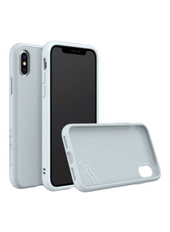 RHINOSHIELD SolidSuit Case Cover For Apple iPhone XS Max Classic Cloud Grey 