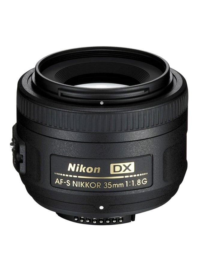 Nikon - AF-S DX 35mm f/1.8G Camera Lens Black - Image 1