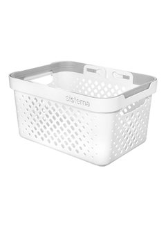 Stack N Nest Basket White/Grey