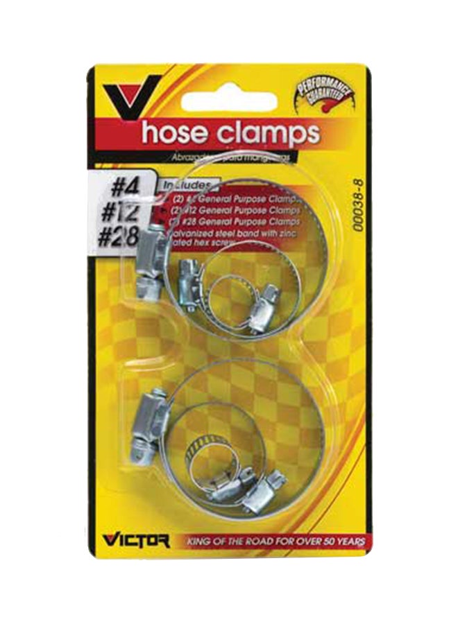 فيكتور مشبك خراطيم V38 من 6 قطع