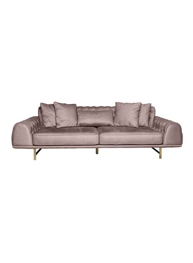 homes r us - Mathilda 3-Seater Sofa Set Beige - Image 1