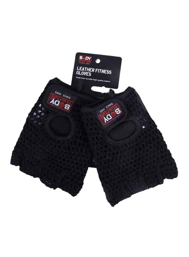 BODY SCULPTURE 2-Piece Leather Fitness Gloves XL  - Image 1
