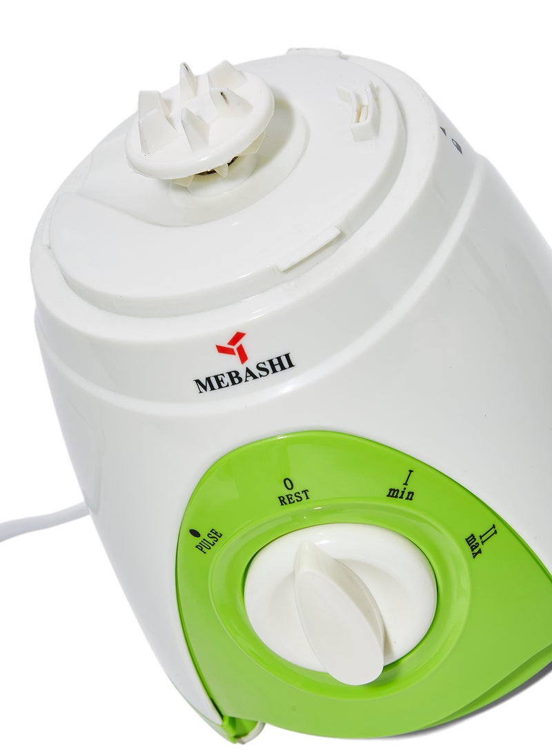 ميباشي خلاط 4 في 1 400 W ME-BL1003G أخضر/ أبيض/ شفاف  - Image 3