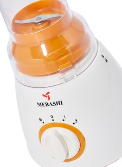 ميباشي خلاط 4 في 1 1.5 ml 400.0 W ME-BL1002OR برتقالي/ أبيض/ شفاف  - Image 3