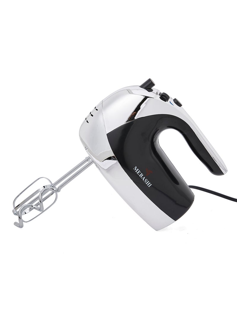Mebashi Hand Mixer 250W 250.0 W ME-HM8003 Black/Silver - Image 3